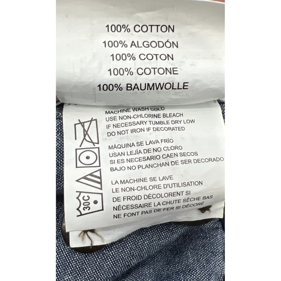 Los Angeles Third & Army Men's Shorts Size 34 Blue Geometric Print Cotton Casual - Picture 10 of 14